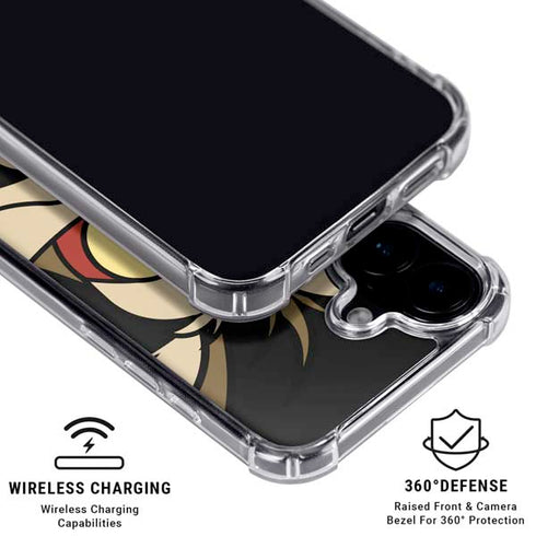 Looney Tunes Wile E. Coyote iPhone 17 Clear Case