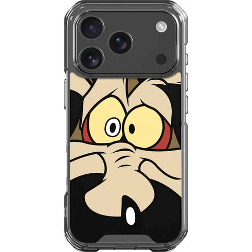 Looney Tunes Wile E. Coyote iPhone 17 Pro Clear Case