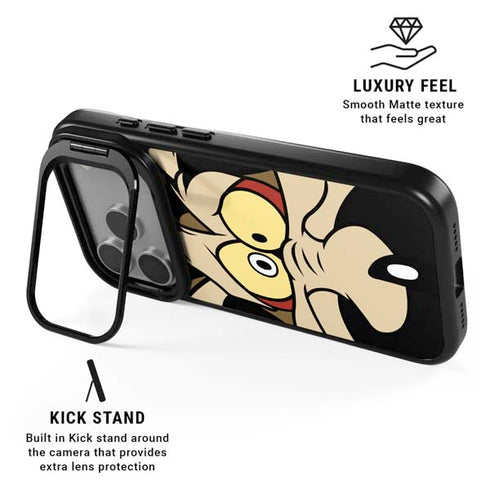 Looney Tunes Wile E. Coyote iPhone 17 Pro Kickstand Case