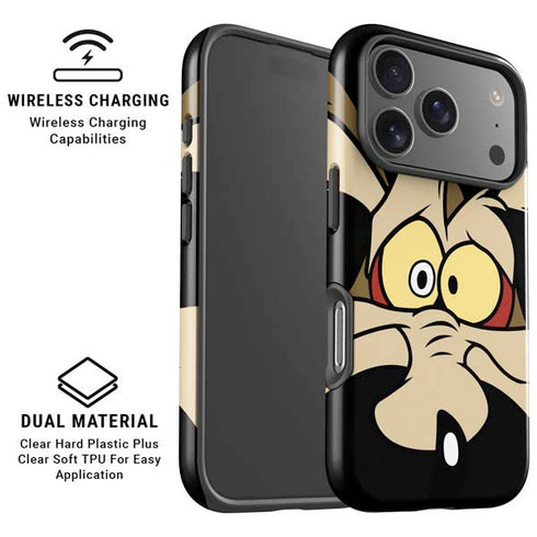 Looney Tunes Wile E. Coyote iPhone 17 Pro Magsafe Impact Case
