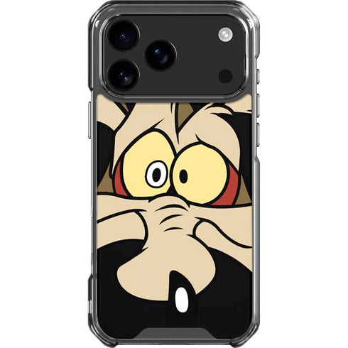 Looney Tunes Wile E. Coyote iPhone 17 Pro Max Clear Case