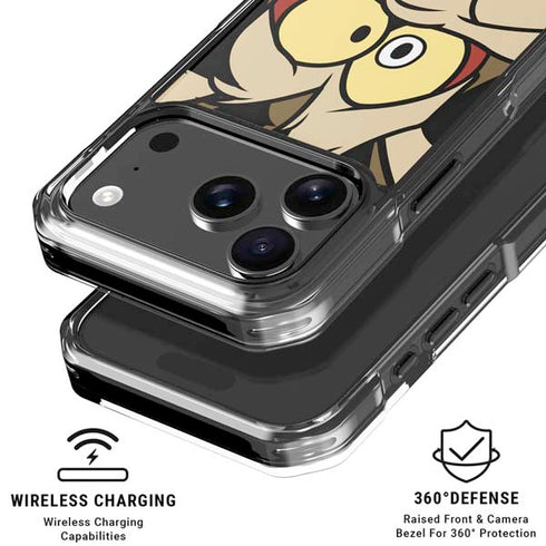 Looney Tunes Wile E. Coyote iPhone 17 Pro Max Clear Case