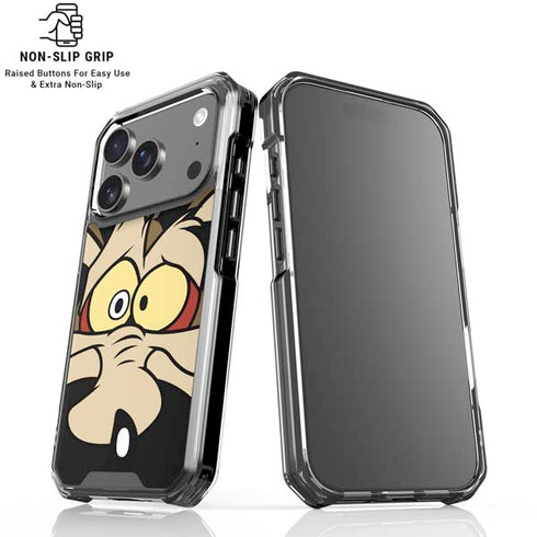 Looney Tunes Wile E. Coyote iPhone 18 Pro Clear Case