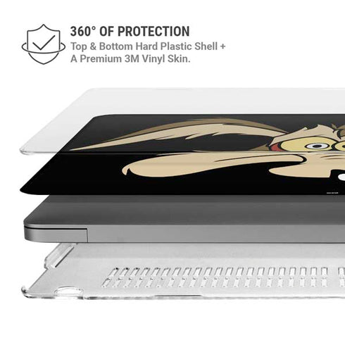 Looney Tunes Wile E. Coyote MacBook Pro 14in (2021-24) Case plus Skin