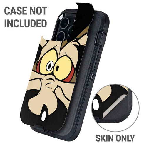 Looney Tunes Wile E. Coyote Otterbox Defender iPhone Skin