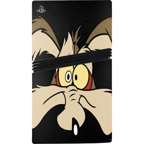 Looney Tunes Wile E. Coyote PS5 Pro Console Skin