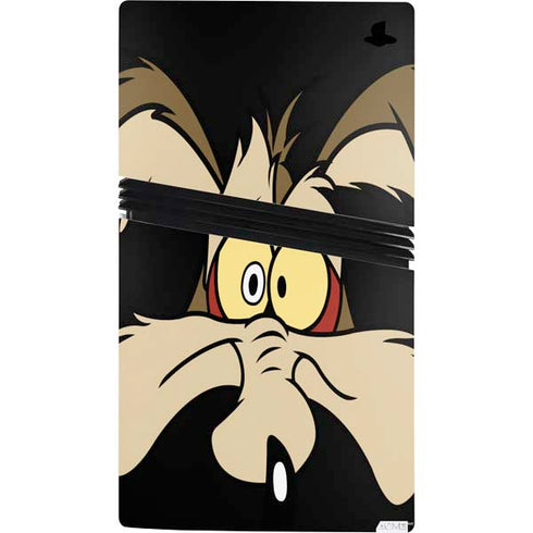 Looney Tunes Wile E. Coyote PS5 Pro Console Skin