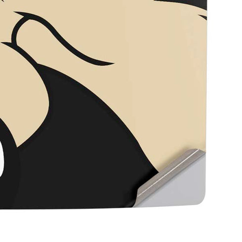 Looney Tunes Wile E. Coyote PS5 Pro Disk Console Skin