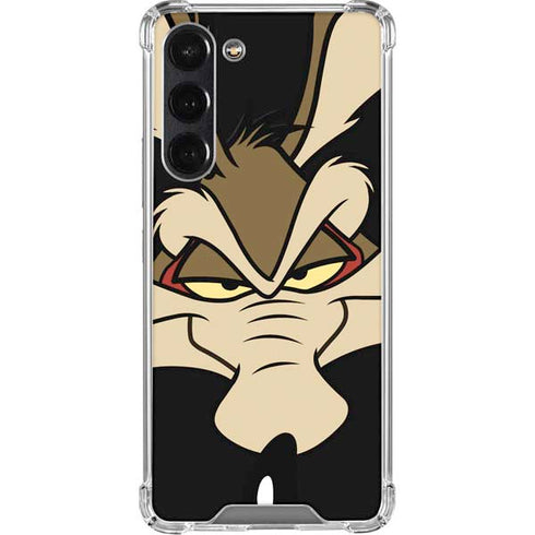 Looney Tunes Wile E. Coyote Smile Galaxy S24 FE Clear Case