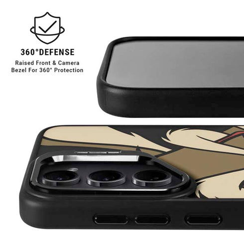 Looney Tunes Wile E. Coyote Smile Galaxy S24 FE Kickstand Case