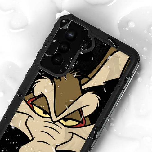 Looney Tunes Wile E. Coyote Smile Galaxy S24 Plus Waterproof Case