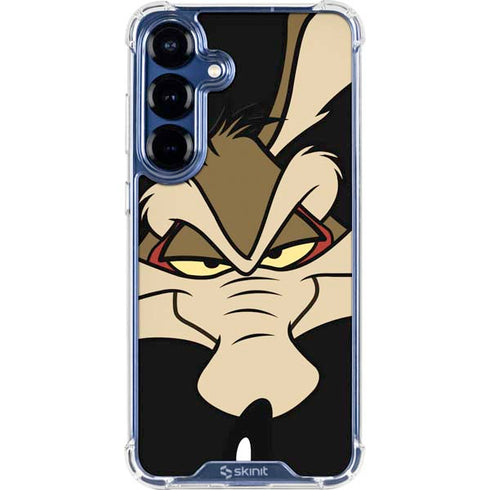 Looney Tunes Wile E. Coyote Smile Galaxy S25 Clear Case