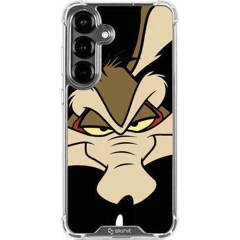 Looney Tunes Wile E. Coyote Smile Galaxy S26 Clear Case