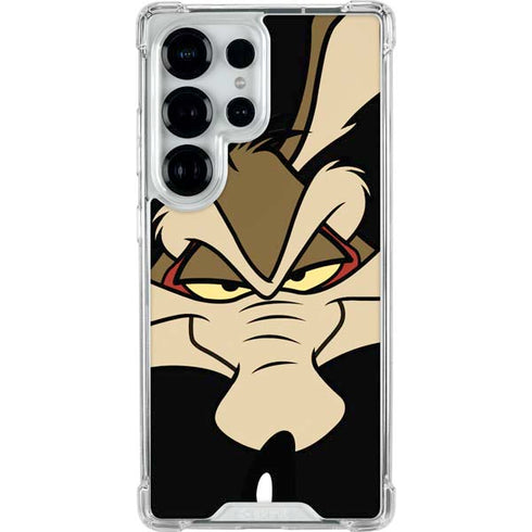 Looney Tunes Wile E. Coyote Smile Galaxy S26 Ultra Clear Case