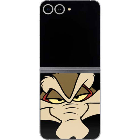 Looney Tunes Wile E. Coyote Smile Galaxy Z Flip6 Skin