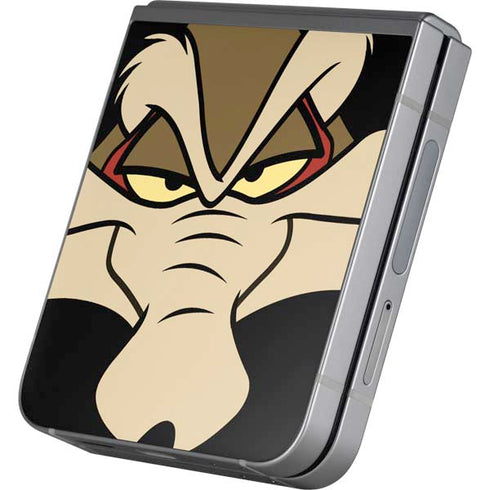 Looney Tunes Wile E. Coyote Smile Galaxy Z Flip6 Skin