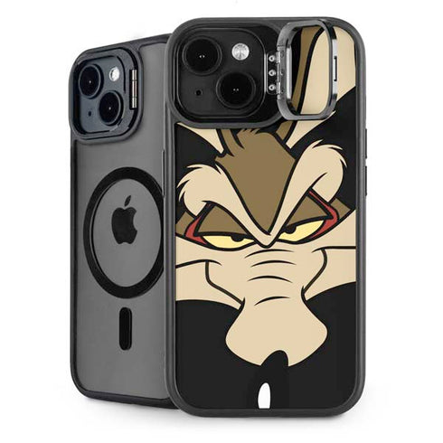 Looney Tunes Wile E. Coyote Smile iPhone 14 Plus Kickstand Case