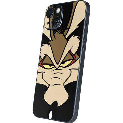 Looney Tunes Wile E. Coyote Smile iPhone 15 Skin