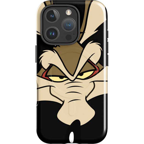 Looney Tunes Wile E. Coyote Smile iPhone 16 Pro Magsafe Impact Case