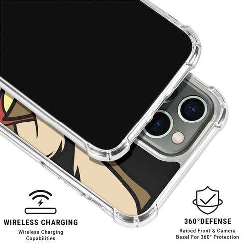 Looney Tunes Wile E. Coyote Smile iPhone 16 Pro Max Clear Case