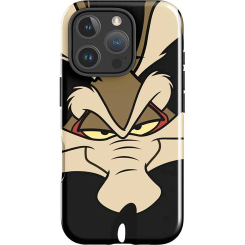 Looney Tunes Wile E. Coyote Smile iPhone 16 Pro Max Impact Case