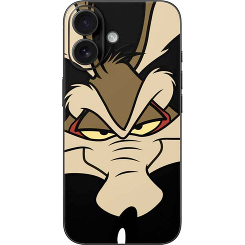 Looney Tunes Wile E. Coyote Smile iPhone 16 Skin