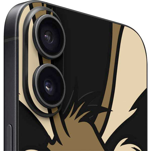 Looney Tunes Wile E. Coyote Smile iPhone 16 Skin