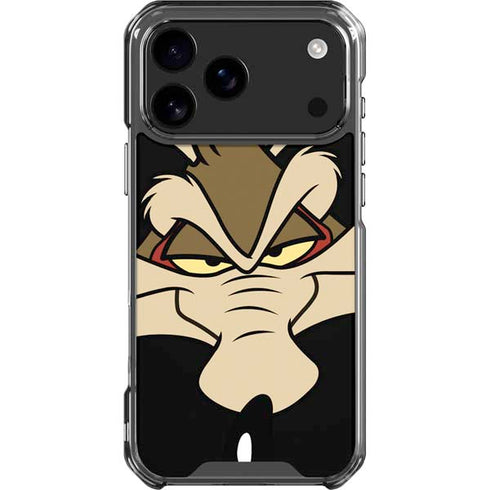 Looney Tunes Wile E. Coyote Smile iPhone 18 Pro Max Clear Case
