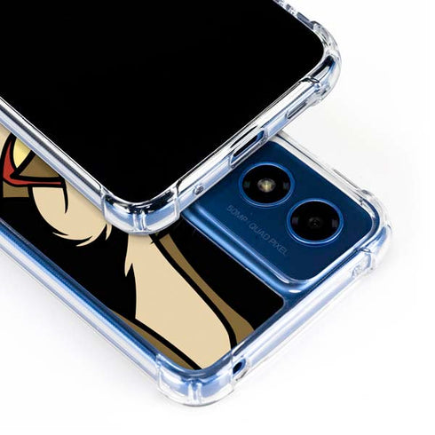 Looney Tunes Wile E. Coyote Smile Moto G Play 4G (2024) Clear Case