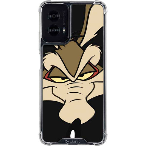 Looney Tunes Wile E. Coyote Smile Moto G Power 5G (2024) Clear Case