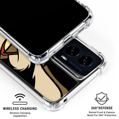 Looney Tunes Wile E. Coyote Smile Moto G Power 5G (2024) Clear Case