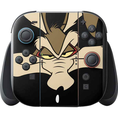 Looney Tunes Wile E. Coyote Smile Nintendo Switch 2 (2025) with Joy-Con Skin