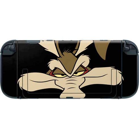 Looney Tunes Wile E. Coyote Smile Nintendo Switch 2 (2025) with Joy-Con Skin