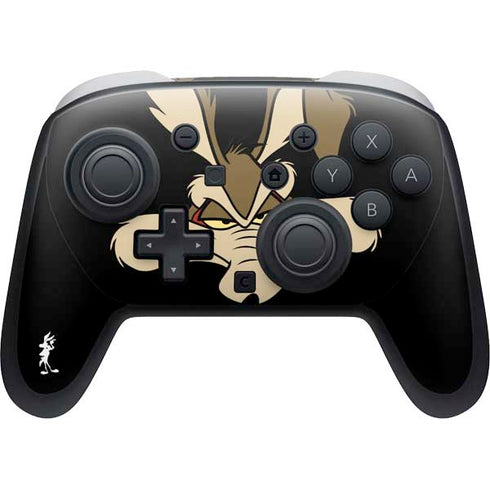Looney Tunes Wile E. Coyote Smile Nintendo Switch 2 (2025) Pro Controller Skin