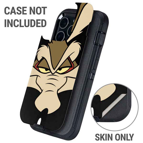 Looney Tunes Wile E. Coyote Smile Otterbox Defender iPhone Skin