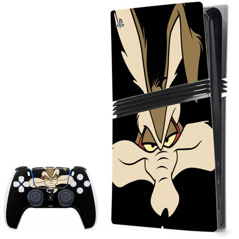 Looney Tunes Wile E. Coyote Smile PlayStation PS5 Skins