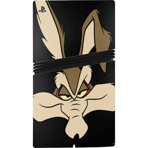 Looney Tunes Wile E. Coyote Smile PS5 Pro Disk Console Skin