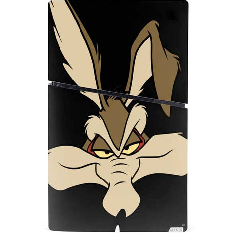Looney Tunes Wile E. Coyote Smile PS5 Slim Digital Edition Console Skin