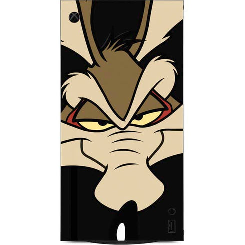 Looney Tunes Wile E. Coyote Smile XBox Series X Digital Edition Console Skin