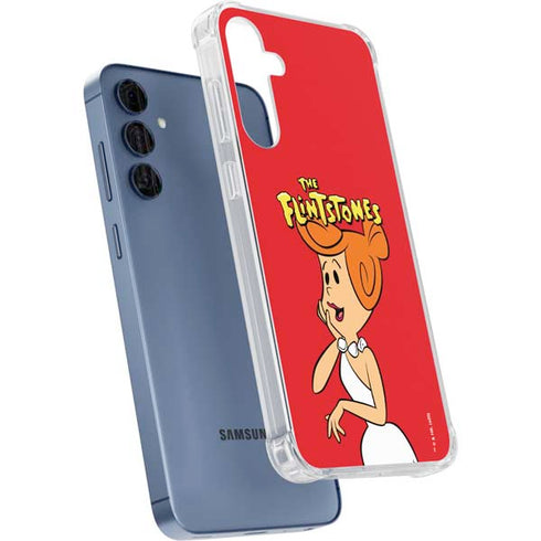 The Flinstones Wilma Flintstone Galaxy A55 5G Clear Case