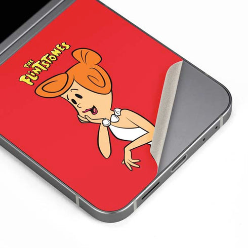 The Flinstones Wilma Flintstone Galaxy Z Flip6 Skin