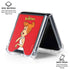 The Flinstones Wilma Flintstone Galaxy Z Flip6 Clear Case