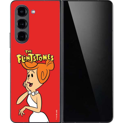 The Flinstones Wilma Flintstone Galaxy Z Fold5 5G Skin