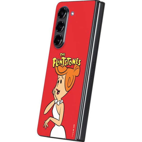 The Flinstones Wilma Flintstone Galaxy Z Fold5 5G Skin