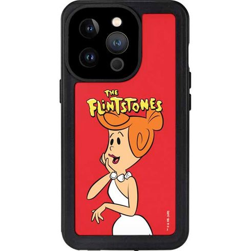 The Flinstones Wilma Flintstone iPhone 15 Pro Waterproof Case