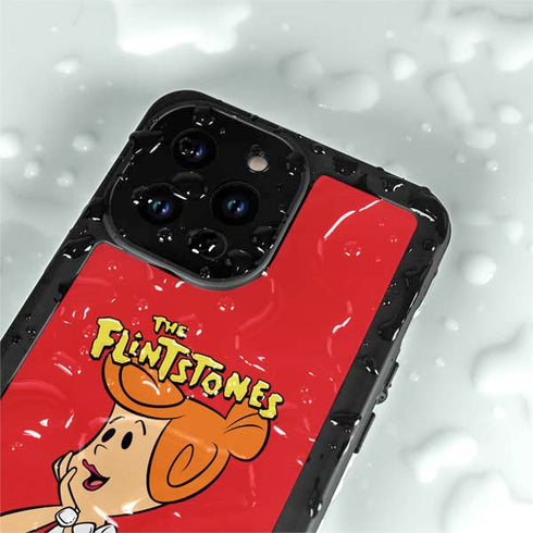 The Flinstones Wilma Flintstone iPhone 15 Pro Waterproof Case