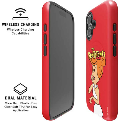 The Flinstones Wilma Flintstone iPhone 16 Magsafe Impact Case