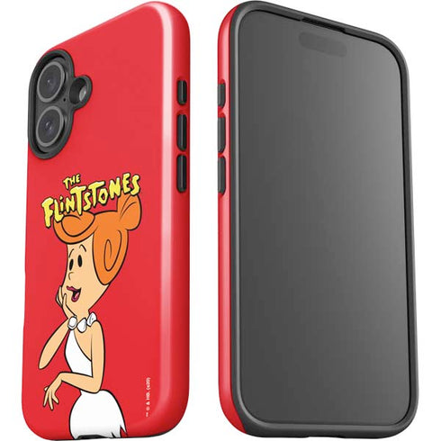 The Flinstones Wilma Flintstone iPhone 16 Plus Impact Case