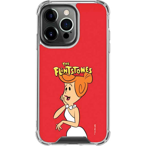 The Flinstones Wilma Flintstone iPhone 16 Pro Clear Case