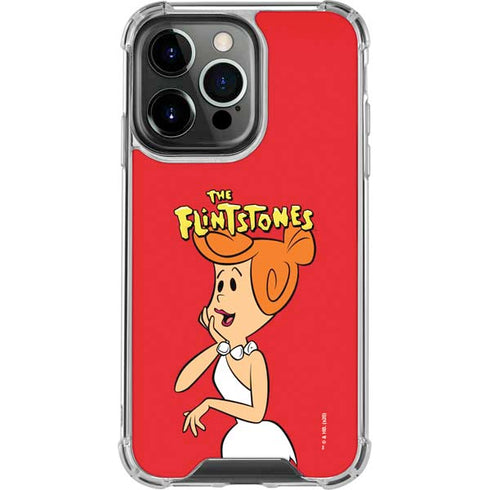 The Flinstones Wilma Flintstone iPhone 16 Pro Max Clear Case
